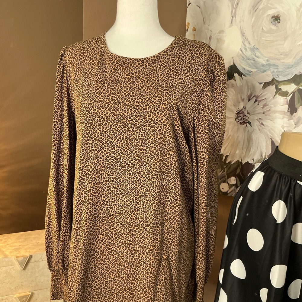 Leopard Print Top
